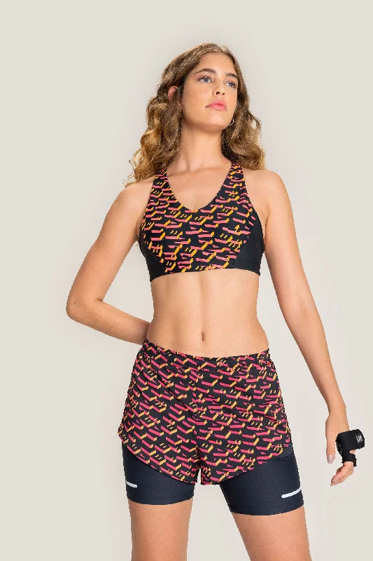 Elevate High Sports Bra Supportive Wireless Bra