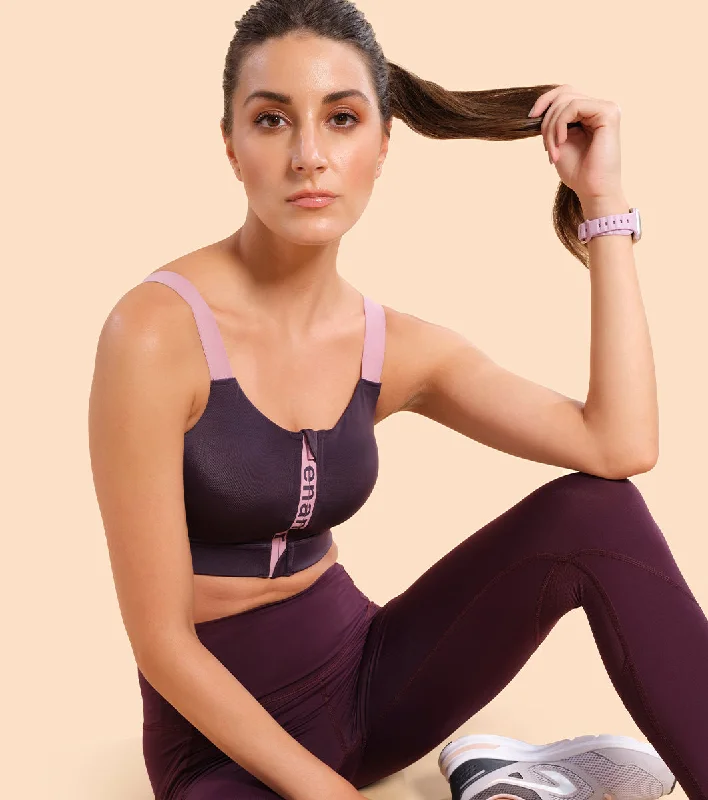 Enamor Front Open Bounce Control High Impact Sports Bra | SB29 Versatile Bralette Set
