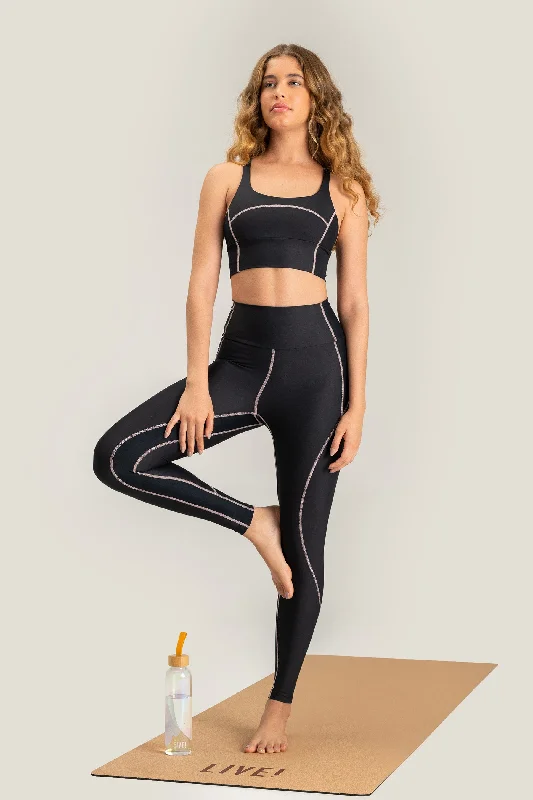 Essential Streamline Mid Sports Bra High Support Sports Bra