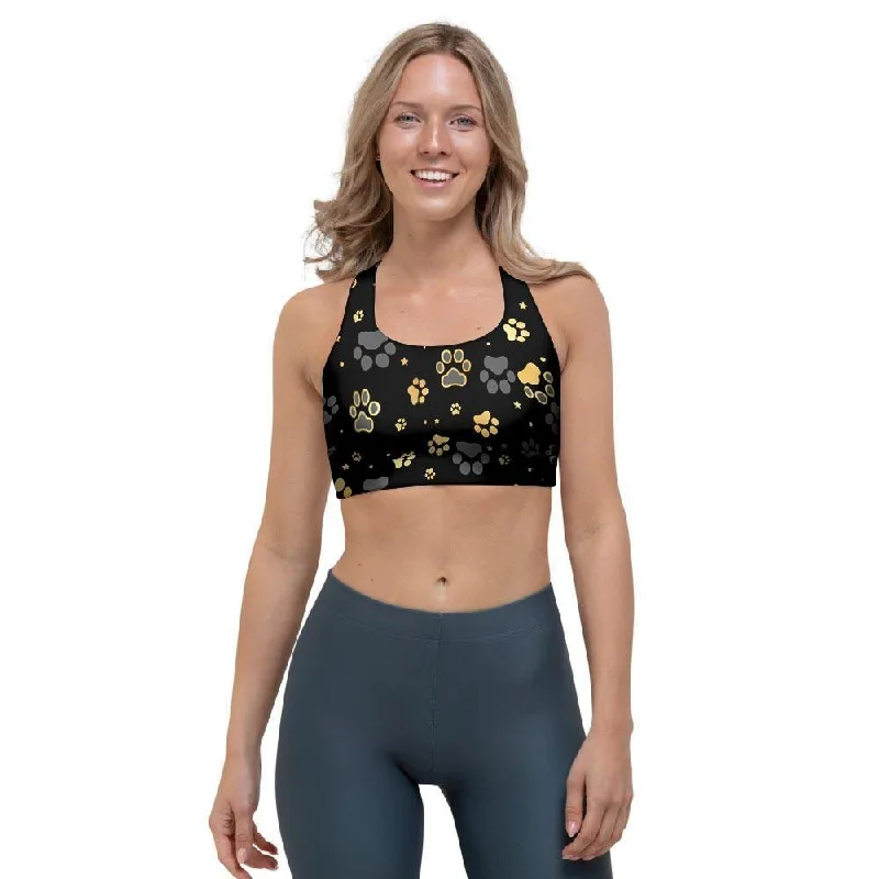 Gold Paw Sports Bra Push-Up Padded Bra