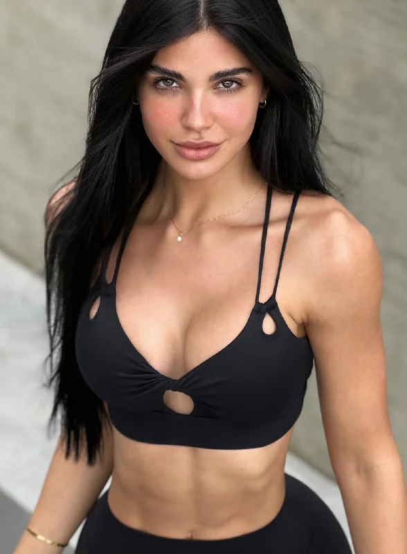Twist Sports Bra Smooth Stretch Bra