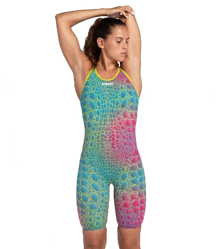 Arena Women's Powerskin Carbon Air2 SL Limited Edition Closed Back Tech Suit Swimsuit Playful Pattern Swimsuit Arena Women's Powerskin Carbon Air2 SL Limited Edition Closed Back Tech Suit Swimsuit Playful Pattern Swimsuit