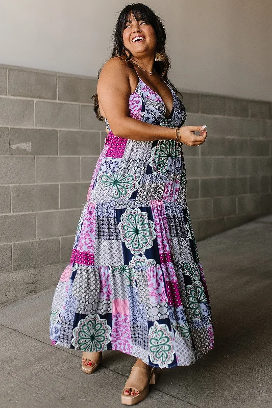 Cassia Maxi Dress Comfortable Flowy Maxi Dress
