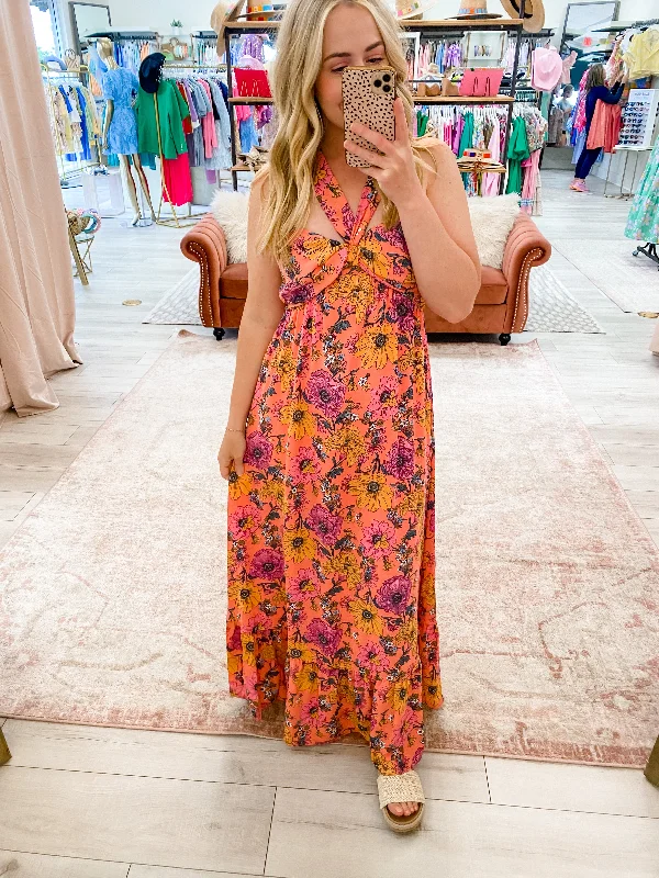 Charlotte Maxi Dress Nectar Cozy Maxi Dress with Slit