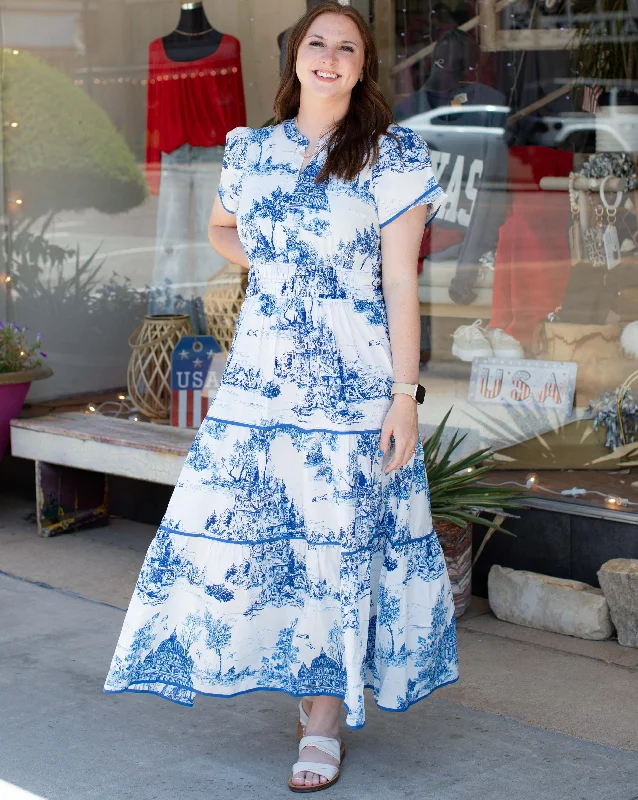 CHLOE MAXI DRESS  BY UMGEE Fashionable Faux Wrap Maxi Dress