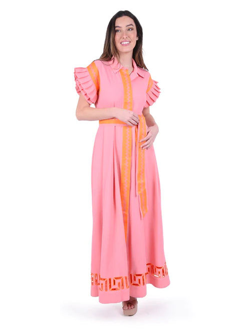 EMILY MCCARTHY Anderson Maxi Dress - Cabaret Cozy Knitted Maxi Dress