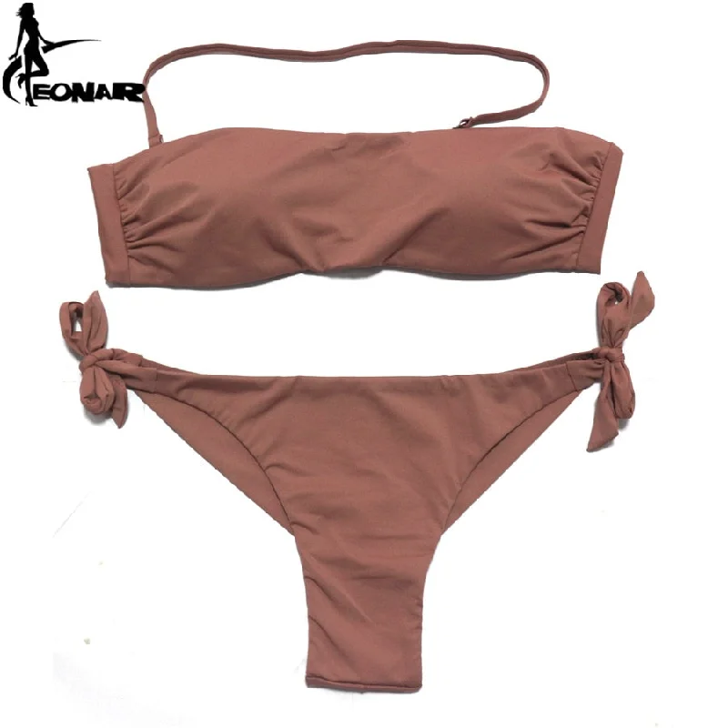 Solid Women Swimsuit Brazilian Cut Bottom Bikini Set Push Up Swimwear Femme Bathing Suits Sport Beach Wear Summer Ready Swimsuit Solid Women Swimsuit Brazilian Cut Bottom Bikini Set Push Up Swimwear Femme Bathing Suits Sport Beach Wear Summer Ready Swimsuit