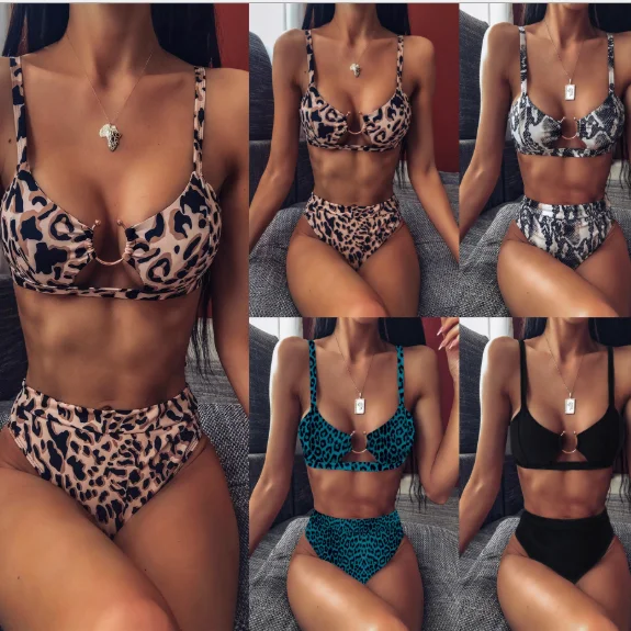 Wholesale inventory snake printing fashion luxury swimsuit thong sexy bikini 2021,custom new design girls swimwear for women Halter Neck Swimsuit Wholesale inventory snake printing fashion luxury swimsuit thong sexy bikini 2021,custom new design girls swimwear for women Halter Neck Swimsuit
