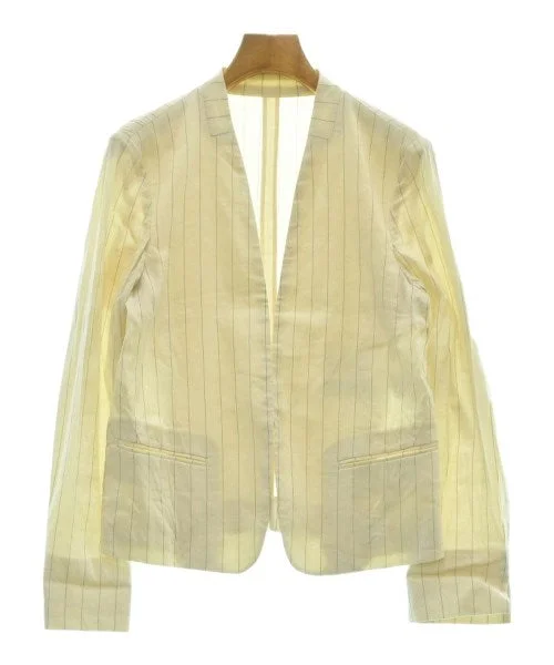 INED Collarless jackets Plaid Jacket Tartan Jacket Houndstooth Jacket