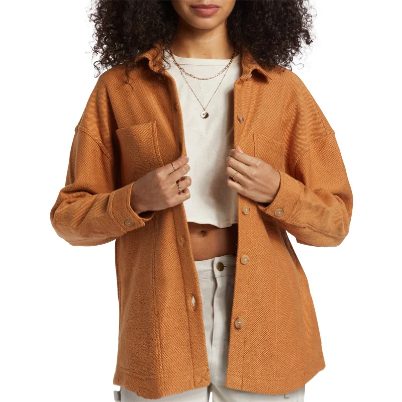 Billabong Women's Everytime Oversized Shacket Jacket Satin Jacket Silk Jacket Chiffon Jacket Billabong Women's Everytime Oversized Shacket Jacket Satin Jacket Silk Jacket Chiffon Jacket