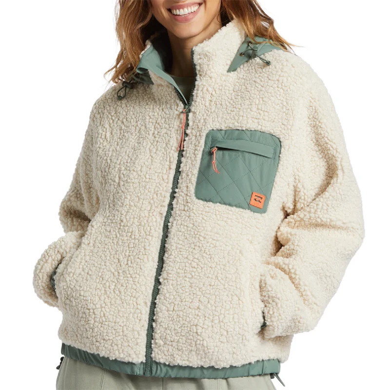 Billabong Women's Northern Shore Hooded Zip Jacket Oversized Jacket Tailored Jacket Straight Jacket Billabong Women's Northern Shore Hooded Zip Jacket Oversized Jacket Tailored Jacket Straight Jacket