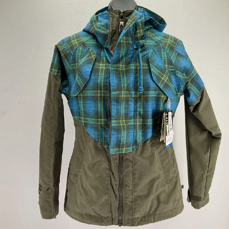 Burton Women's Insulated Ski Jacket Elasticated Jacket Padded Jacket Insulated Jacket Burton Women's Insulated Ski Jacket Elasticated Jacket Padded Jacket Insulated Jacket