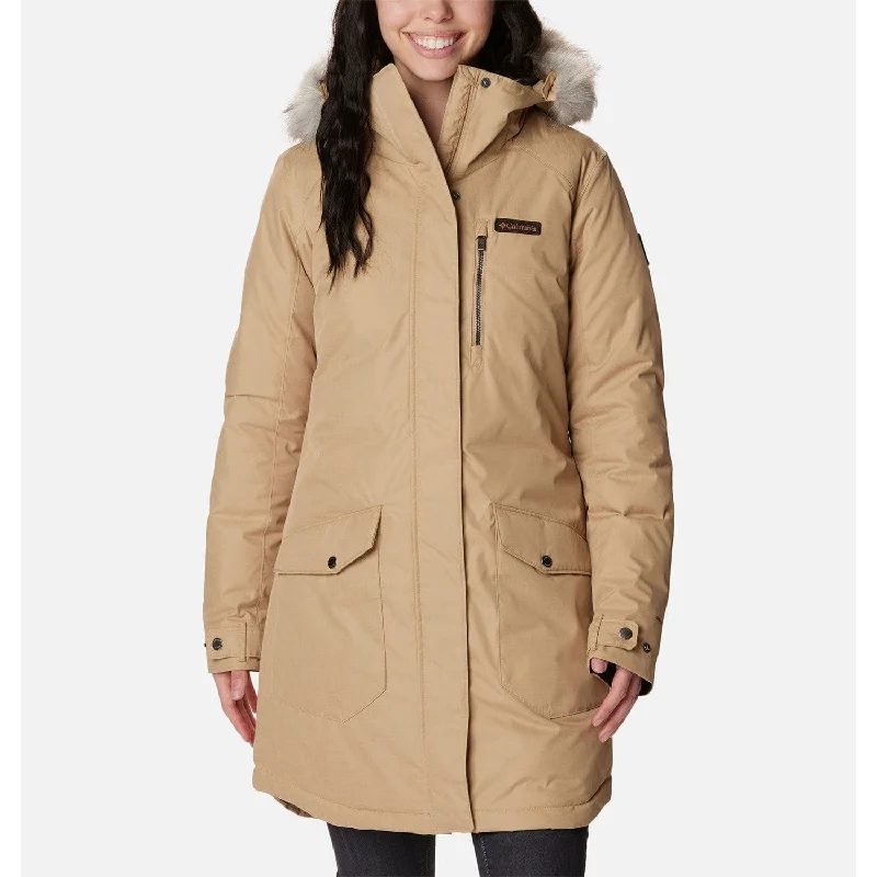 Columbia Suttle Mountain Long Insulated Jacket - Women's Hoodie Zip-Up Jacket Button-Up Jacket Columbia Suttle Mountain Long Insulated Jacket - Women's Hoodie Zip-Up Jacket Button-Up Jacket