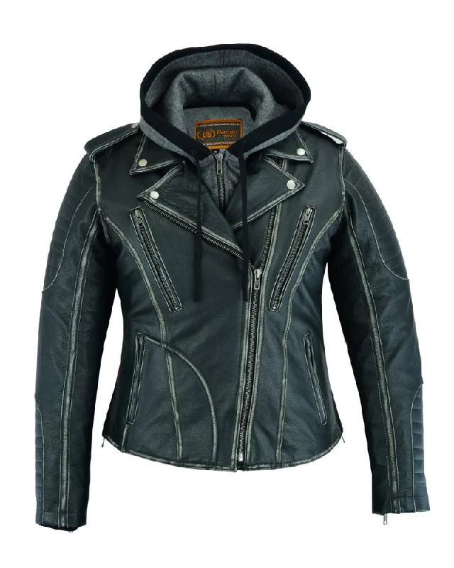 Distressed Modern MC Leather Jacket Denim Jacket Leather Jacket Suede Jacket