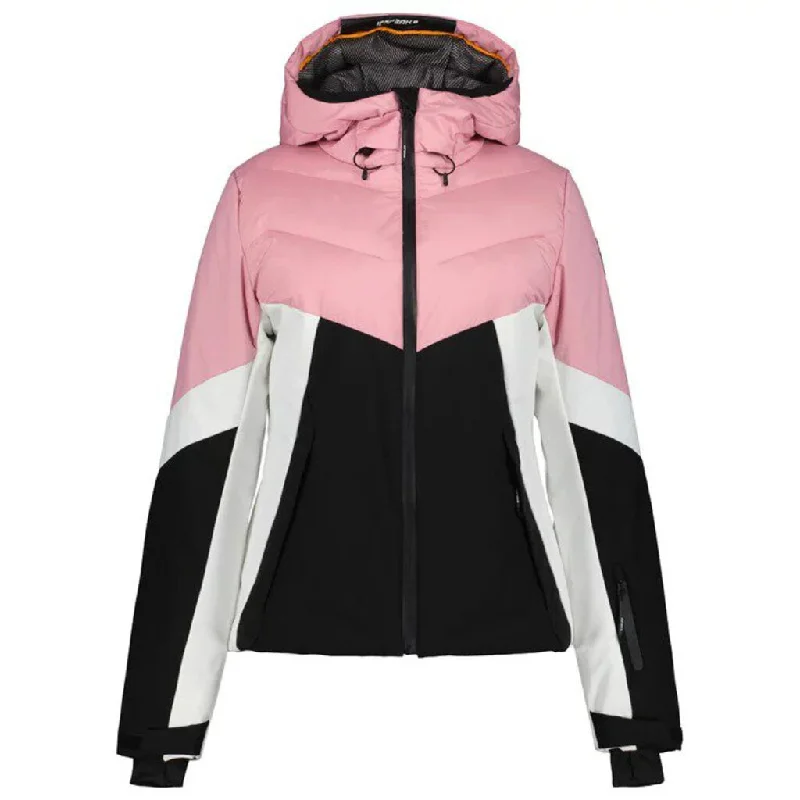 Icepeak Women's Eleele Insulated Ski Jacket Wool Fabric Cashmere Fabric Tweed Fabric Icepeak Women's Eleele Insulated Ski Jacket Wool Fabric Cashmere Fabric Tweed Fabric