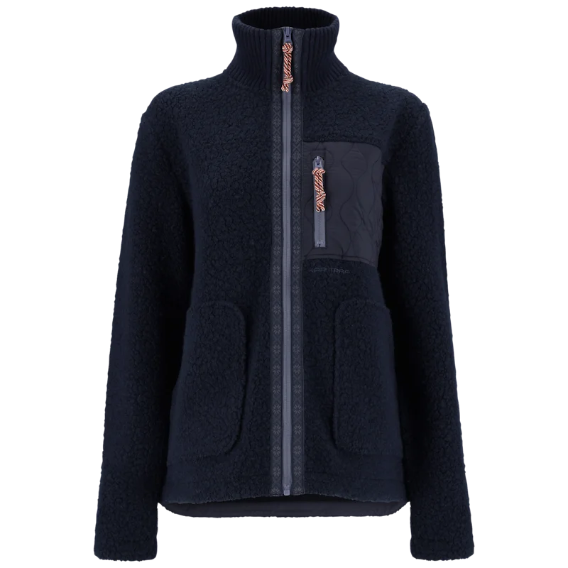 Women's Voss Wool Jacket (Past Season) Faux Fur Fabric Real Fur Fabric Shearling Fabric Women's Voss Wool Jacket (Past Season) Faux Fur Fabric Real Fur Fabric Shearling Fabric