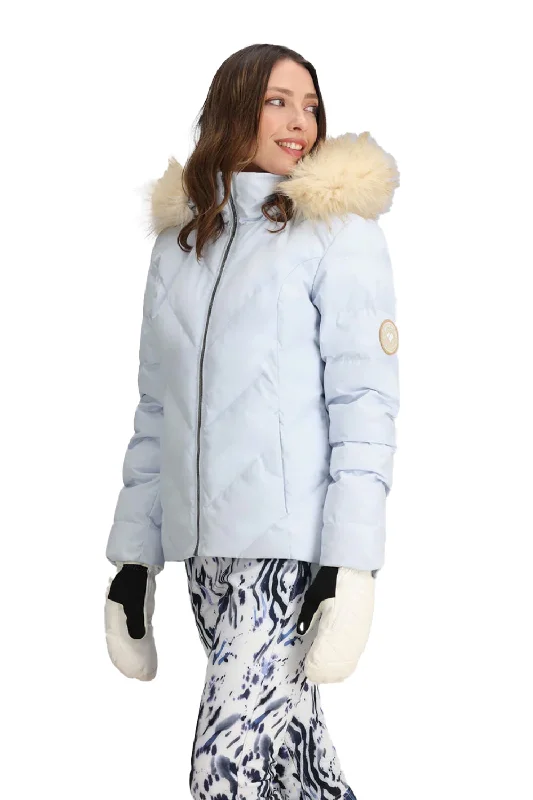 Obermeyer Bombshell Jacket - Women's Cotton Fabric Linen Fabric Terry Fabric
