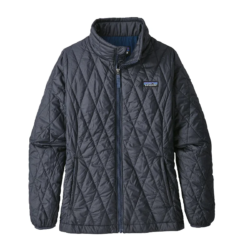 Patagonia Girls Nano Puff Jacket Mesh Jacket Canvas Jacket Denim Jacket