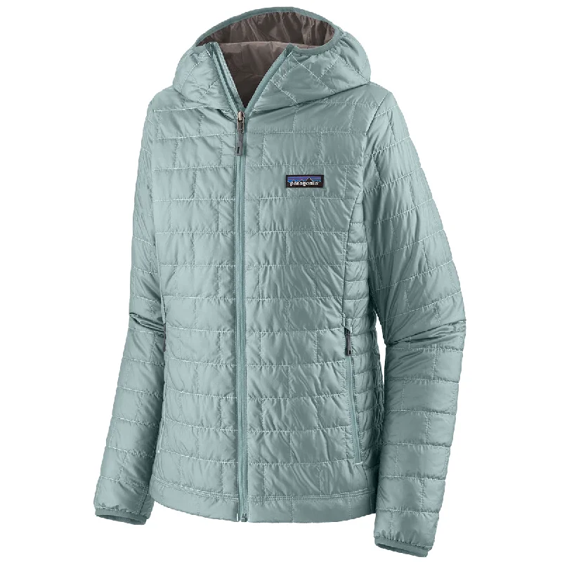 Patagonia Women's Nano Puff Hooded Zip Jacket Fleece Jacket Down Jacket Parka