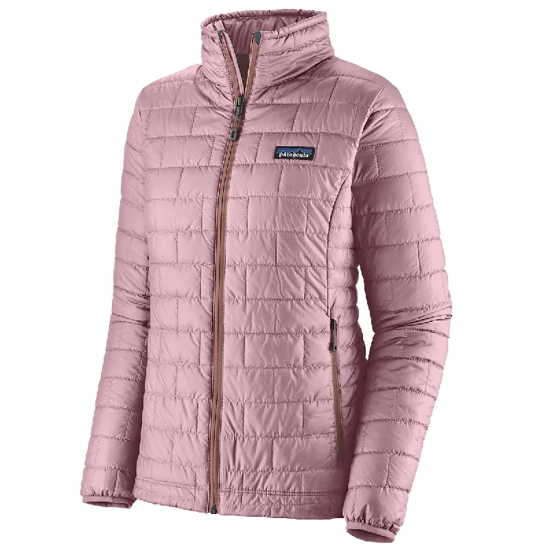 Patagonia Women's Nano Puff Zip Jacket Fleece Fabric Down Fabric Feather Fabric