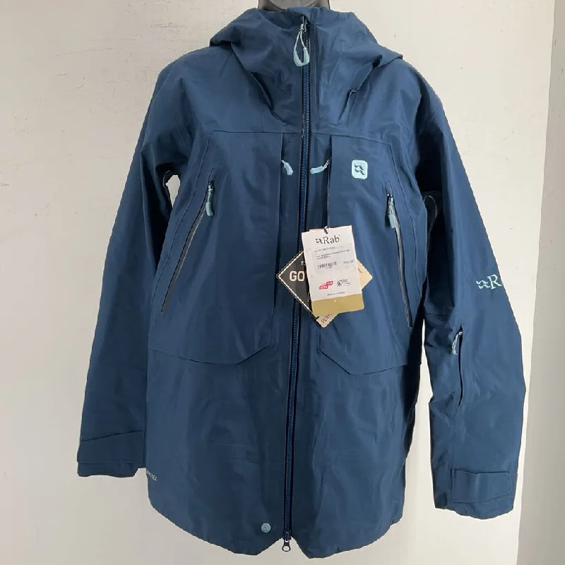 Rab Women's Khroma Converge Gore-Tex Jacket Front Pockets Side Pockets Patch Pockets Rab Women's Khroma Converge Gore-Tex Jacket Front Pockets Side Pockets Patch Pockets
