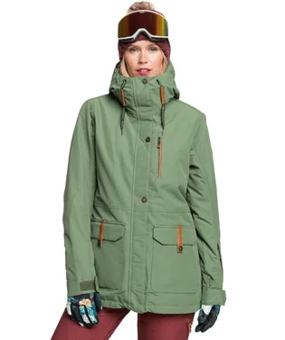 Roxy Andie Women's Jacket Cotton Fabric Linen Fabric Terry Fabric