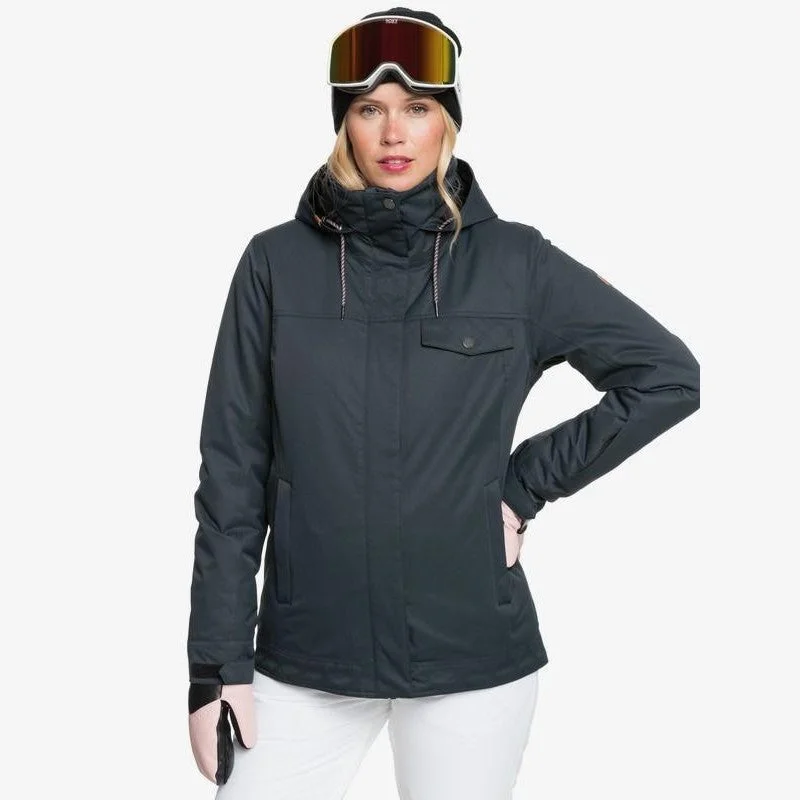 Roxy Billie Snow Jacket Satin Jacket Silk Jacket Chiffon Jacket