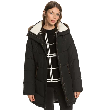 Roxy Ellie Jacket Hoodie Zip-Up Jacket Button-Up Jacket