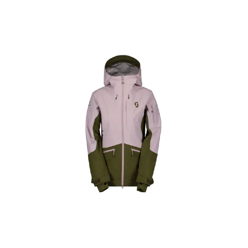 Scott Women's Vertic 3L Jacket Print Jacket Jacquard Jacket Embroidered Jacket