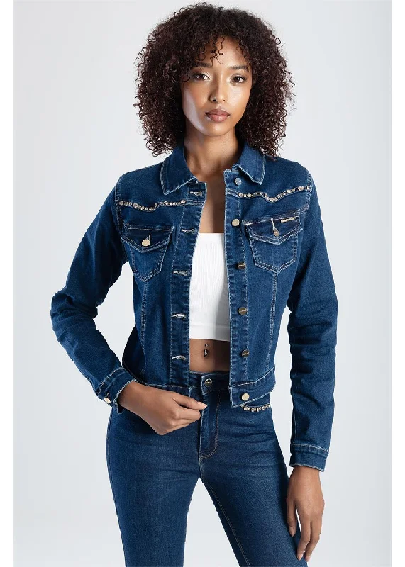 Sissyboy Js30761 Denim Jacket With Wing Embroidery Mesh Jacket Canvas Jacket Denim Jacket