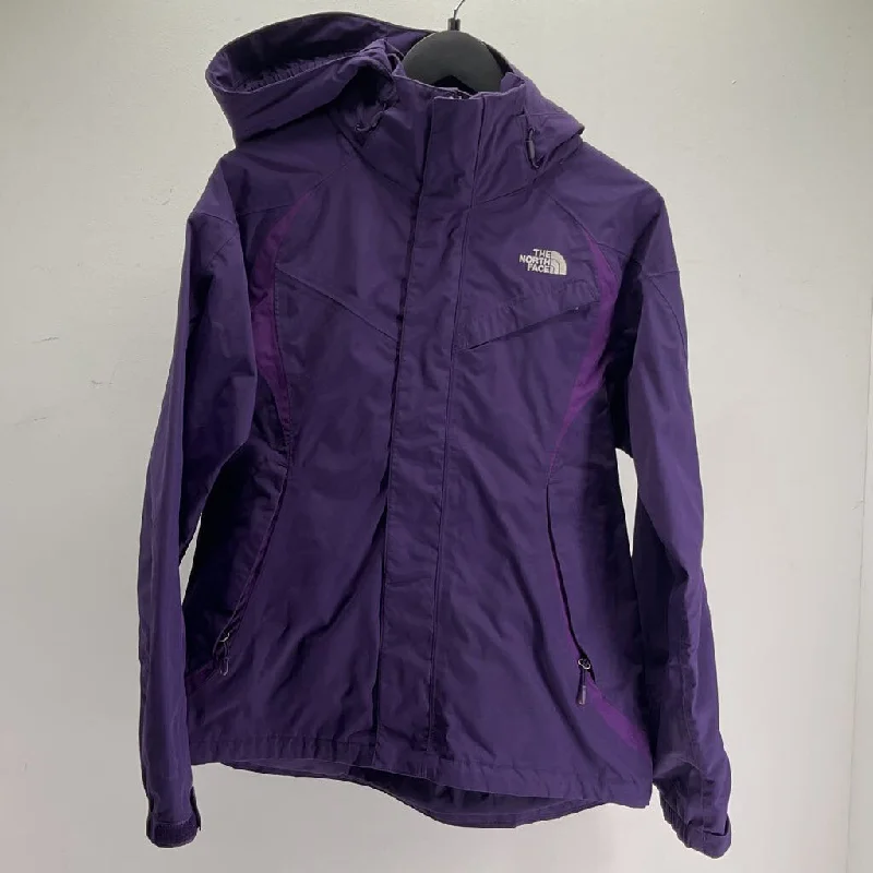 The North Face Women's Insulated Jacket Denim Fabric Leather Fabric Suede Fabric