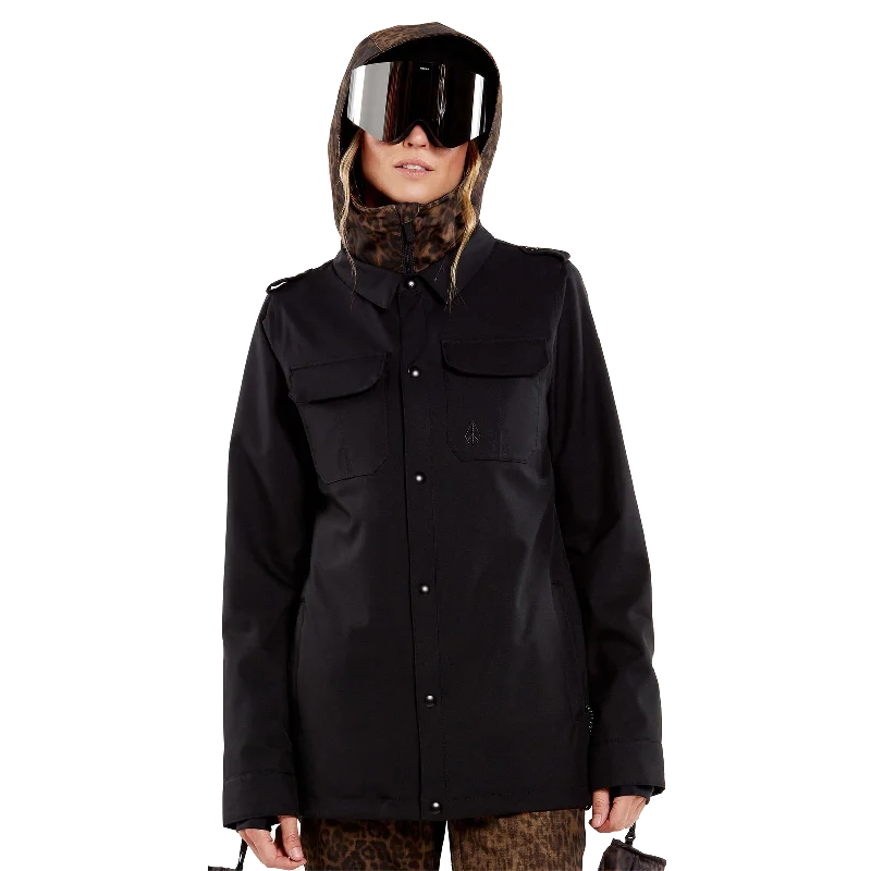 Volcom Kuma Women's Jacket Nylon Fabric Polyester Fabric Spandex Fabric