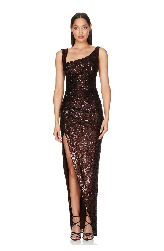 Elsa Gown Chocolate by Nookie