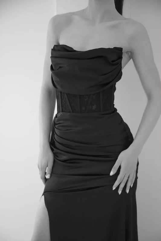 Eva Gown Black by HSH