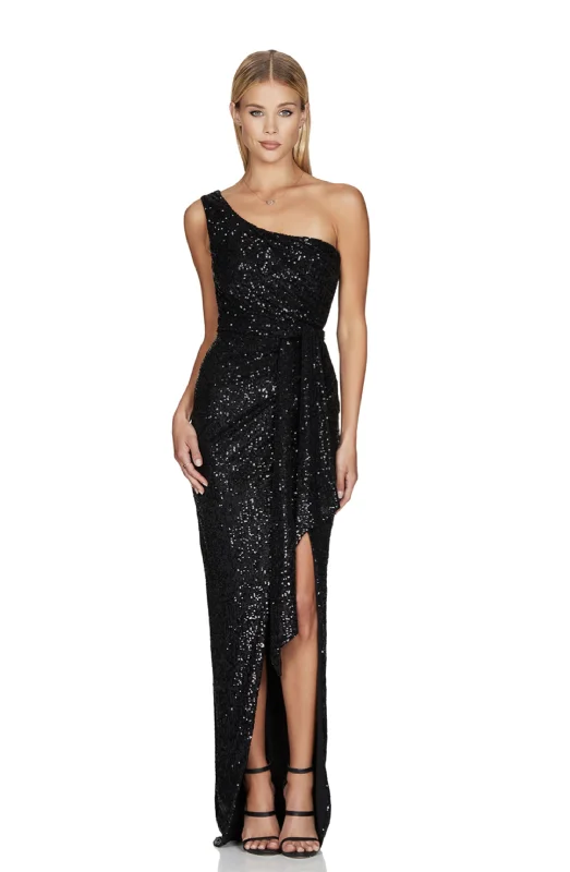 Palazzo Black Gown by Nookie