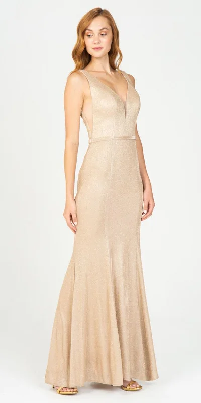 Eureka 8987 Shimmering Glittery Mermaid Long Formal Gown