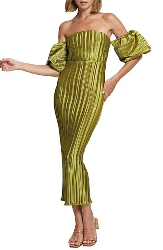 Sirene Dress - Olive by L'IDÉE WOMAN