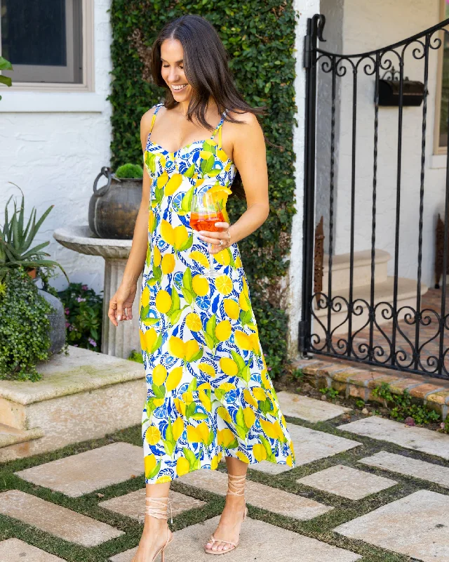 The Positano - Silk Sweetheart Dress