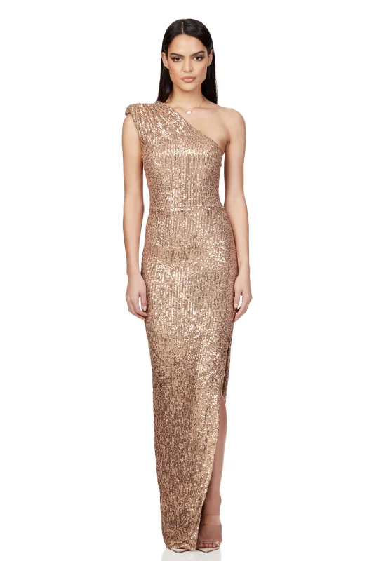 Caramel Veda Gown by Nookie