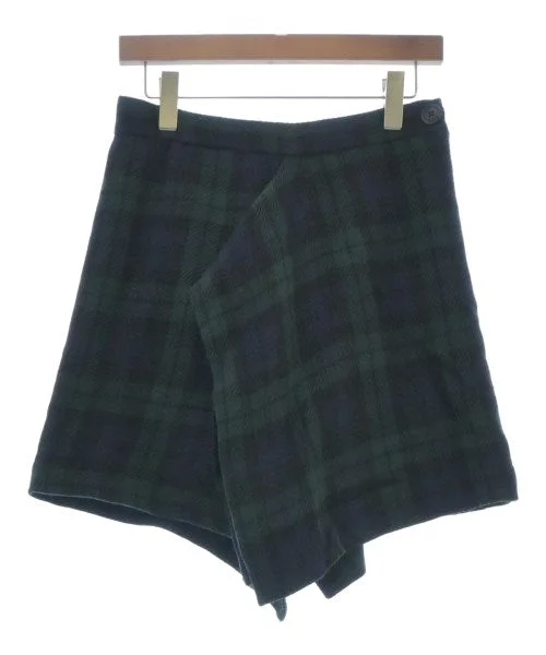 ANGLOMANIA Mini skirts flowy skirt hem