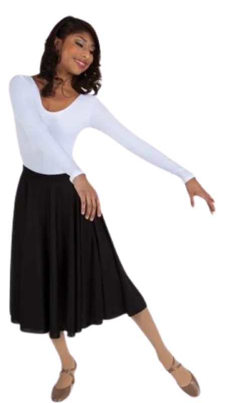 24" Circle Skirt 511 chiffon skirt flowing