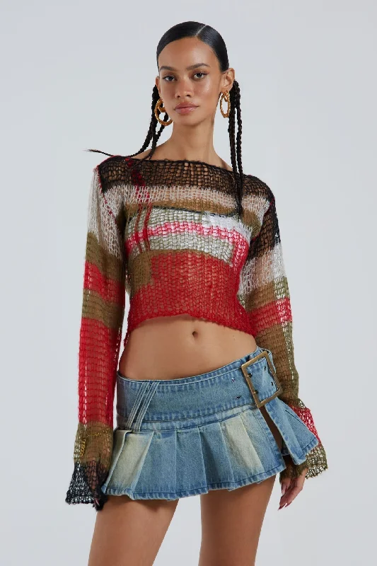 Ludlow Denim Mini Skirt tulle skirt dreamy