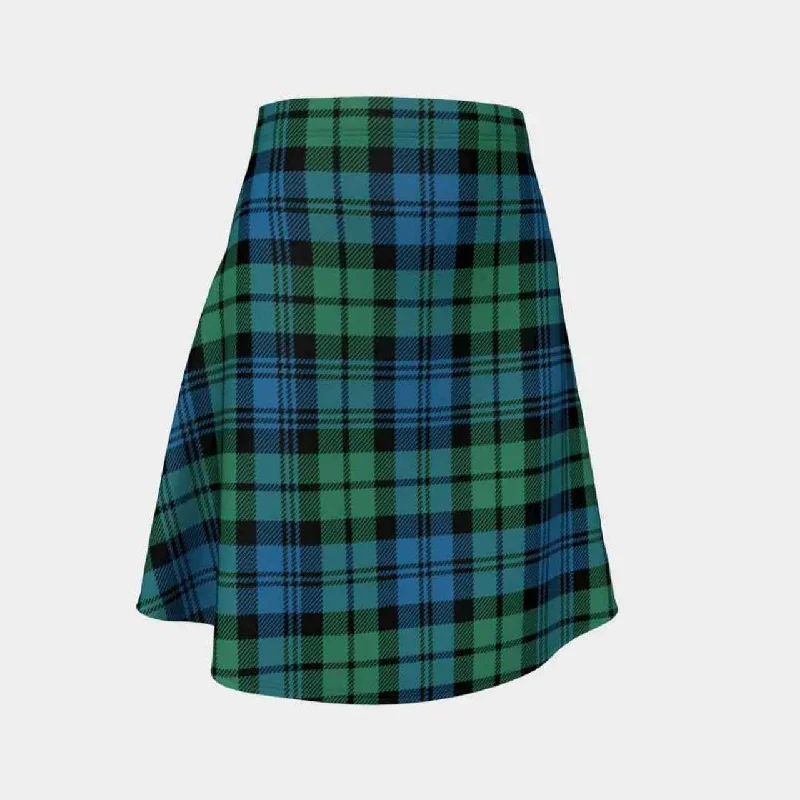 Campbell Ancient 01 Tartan Flared Skirt casual skirt length