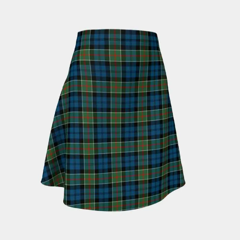 Colquhoun Ancient Tartan Flared Skirt velvet skirt plush