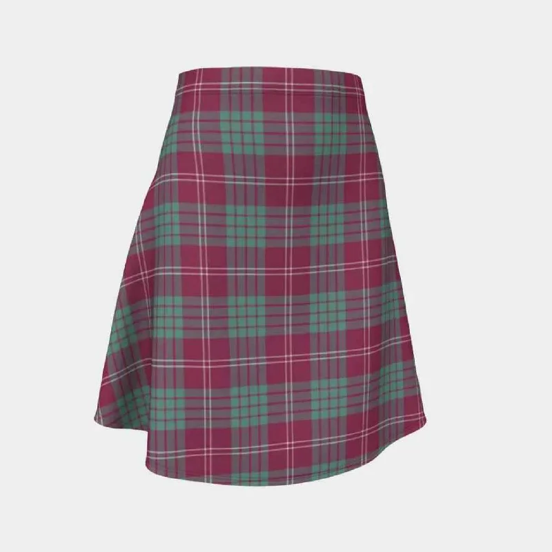 Crawford Ancient Tartan Flared Skirt pencil skirt chic