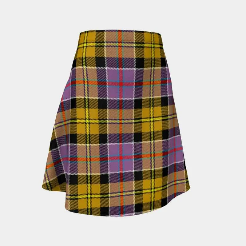 Culloden Ancient Tartan Flared Skirt relaxed fit skirt