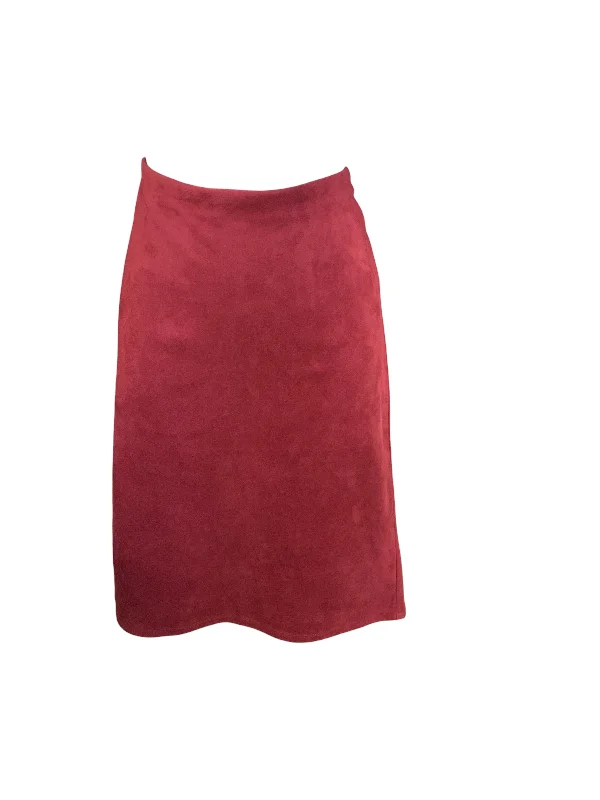 NWT 89th+Madison Women's Skirt Wine S wool skirt warm