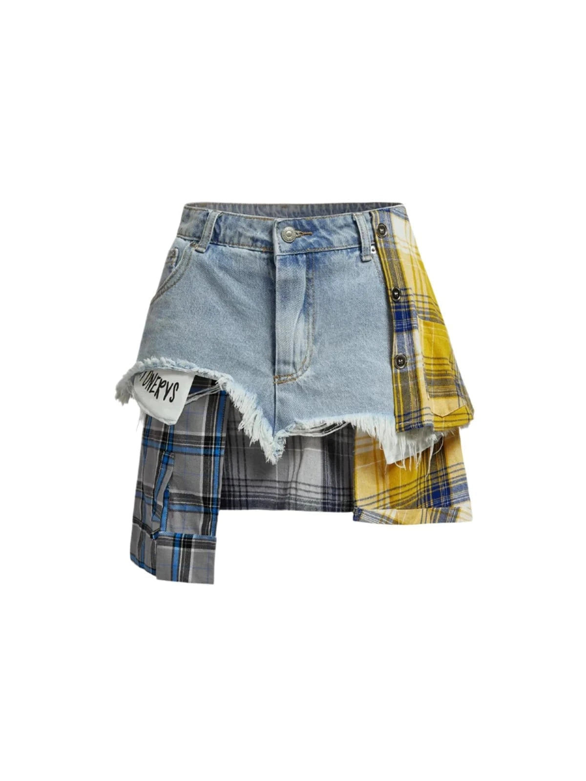 plaid skirt cashmere skirt soft