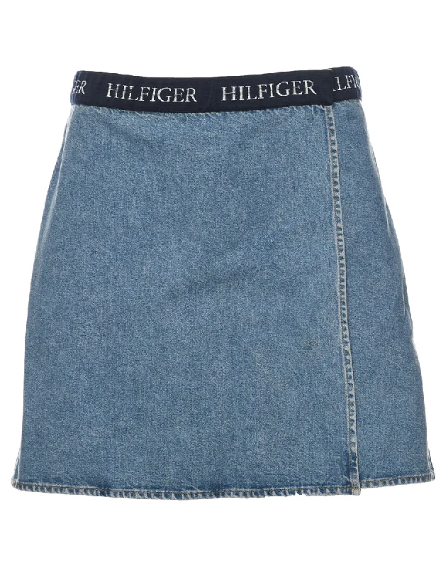 Tommy Hilfiger Denim Skirt - M high waist skirt